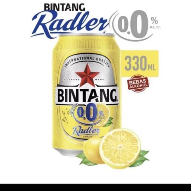

Bintang Radler Lemon 0% @320ml x 24 Can