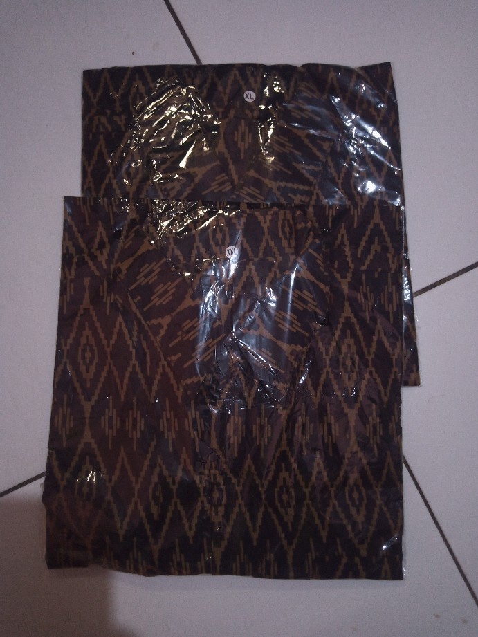 Promo Kemeja Batik Pria Lengan Pendek M L Xl Xxl Jumbo Batik Modern Batik Pria Atasan Batik Kantor