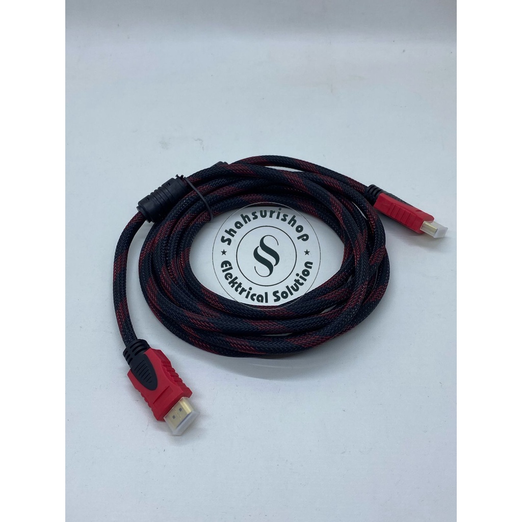 KABEL HDMI TO HDMI 3 M 3 M METER MODEL JARING