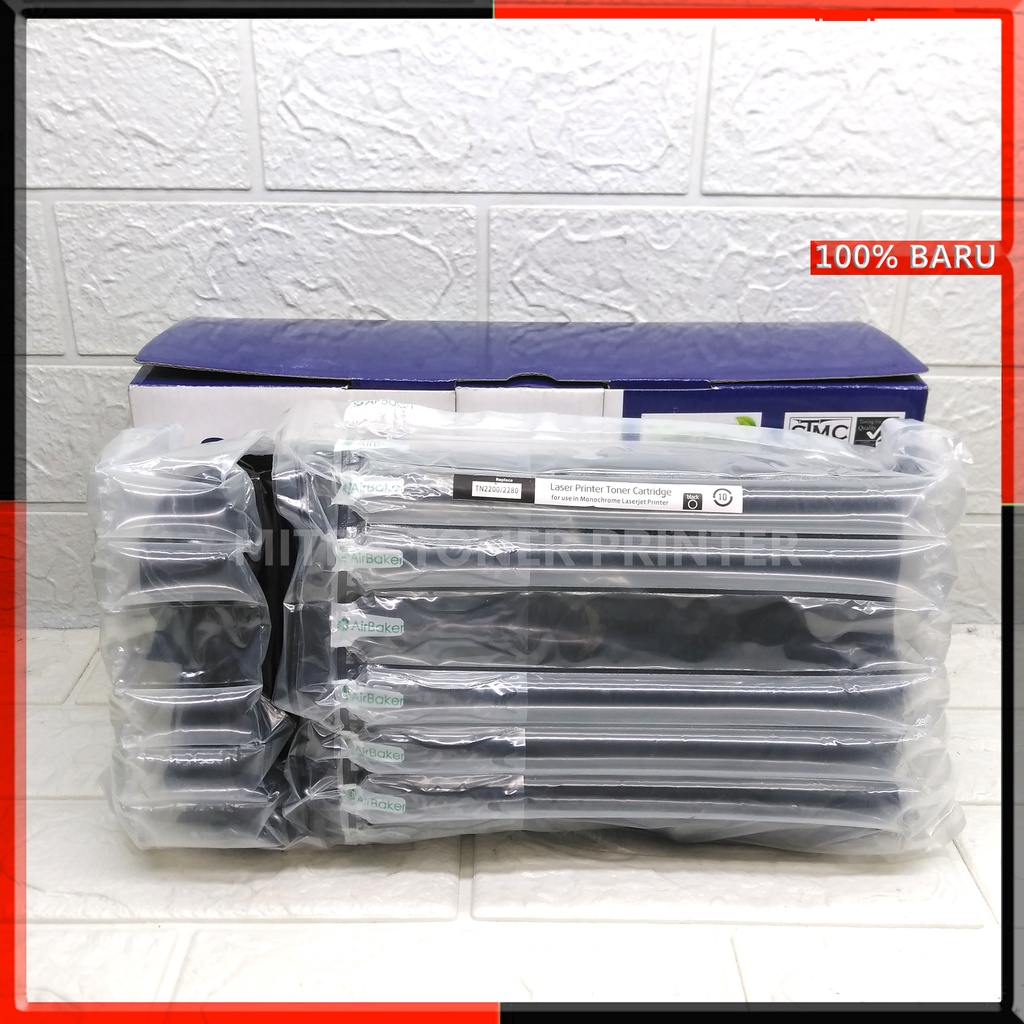 Satu SET Toner dan Unit drum printer Brother MFC-7860DN, DCP-7055, MFC-7360, MFC-7470D,  DCP-7065DN, HL-2240D, HL-2250DN HL-2270DW, DCP-7060D,