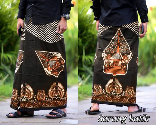 Sarung print wayang terlaris