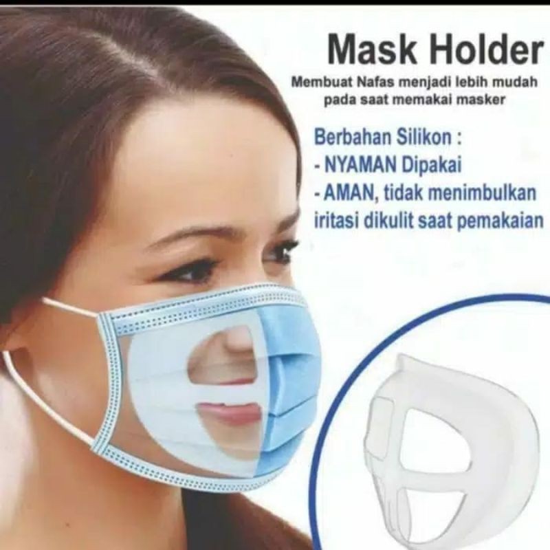 PENYANGGA MASKER MASK BRACKET SILICONE