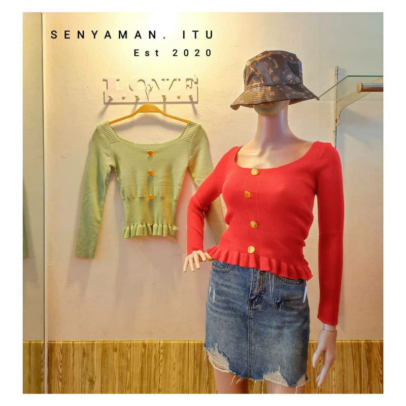 BL002 | Blouse Knit Korea