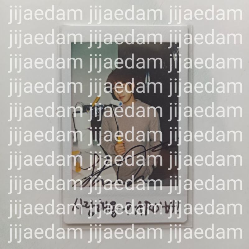 [OFFICIAL] ASTRO Jinjin Signed Polaroid Dream pt 2 With ver