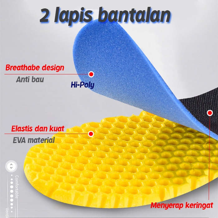 Insole, sol dalam, sol sepatu, bantalan sepatu, alas kaki, EMPUK