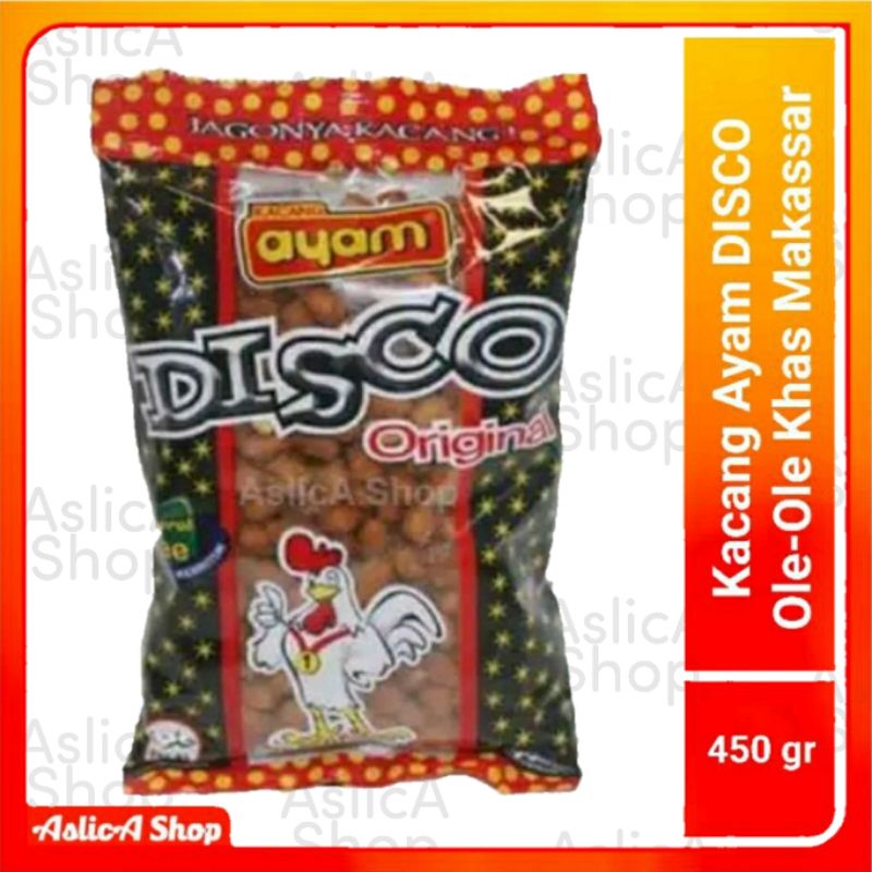 

KACANG DISCO Cap AYAM 450g KHAS MAKASSAR