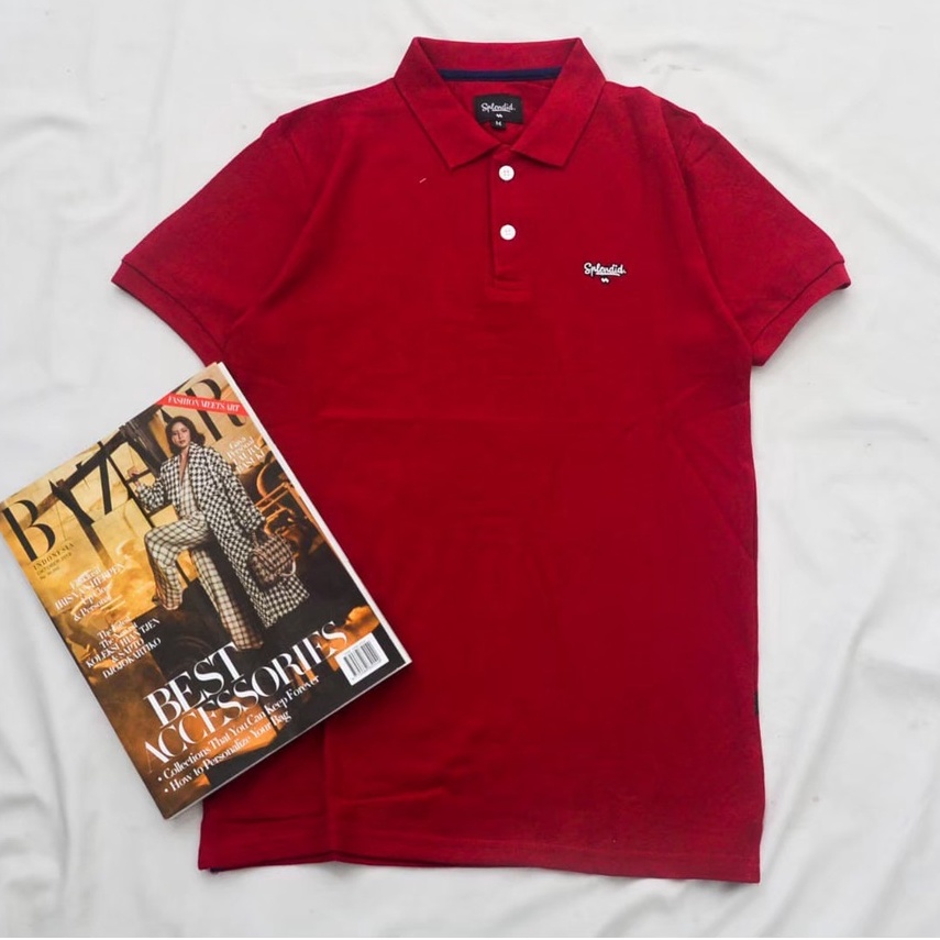 [PROMO] PAKAIAN PRIA KAOS PRIA DISTRO LACOSTE POLO KATUN COMBED - KAOS POLOS MARUN LENGAN PENDEK COT