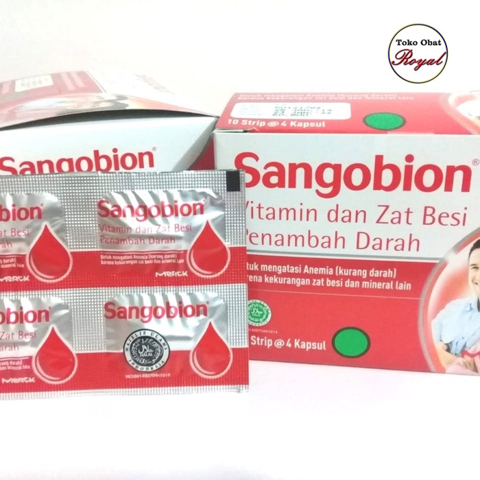 Sangobion Tablet Suplemen Penambah Darah