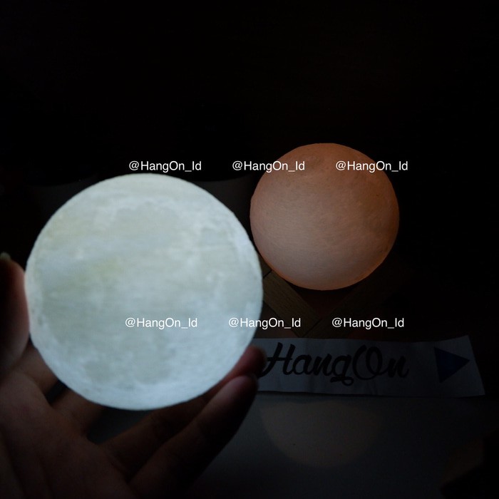 Moon Decoration Lamp / Lampu Bulan 8Cm/15Cm/18Cm