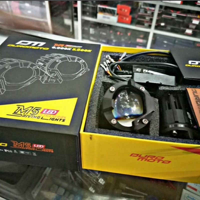 Lampu Tembak Sorot DuroMOTO M5 30 Watt Premium