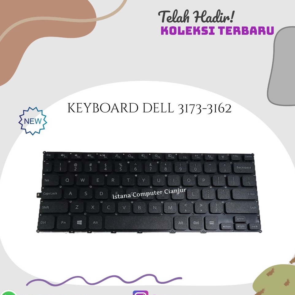 KEYBOARD DELL 3173