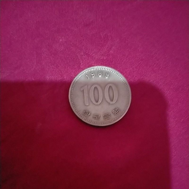 uang korea 100 won
