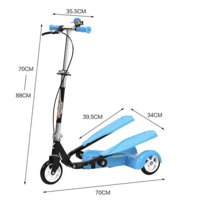 Skuter scooter otoper Genjot VITA WINGS ALOY ORIGINAL Model Baru