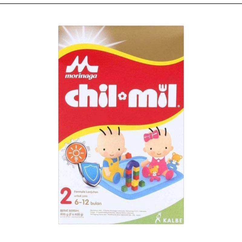 CHIL-MIL MORINAGA 6-12 BULAN 800GR