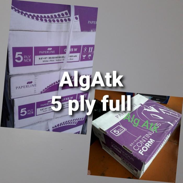 

Kertas Fax | Kertas Continuous From Paperline Ncr 5 Ply Ukuran 9,5 X 11" Isi Full Kualitas Terbaik
