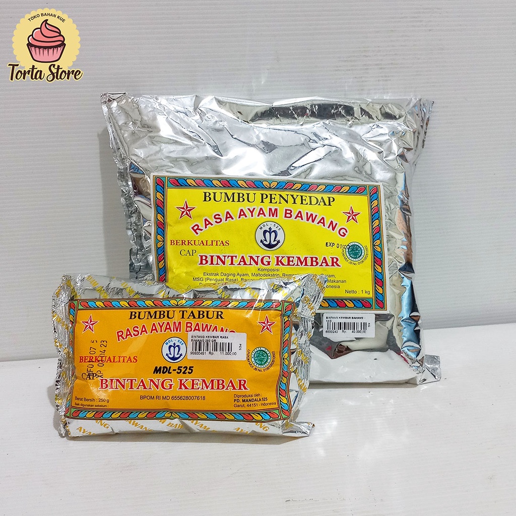 

Bumbu Penyedap Rasa Ayam Bawang Cap Bintang Kembar