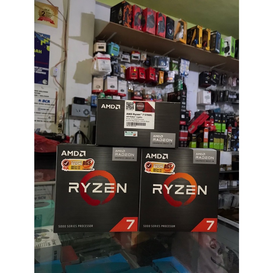 Processor AMD RYZEN 7 5700G With Radeon 8Core 16Thread 4.6Ghz Original