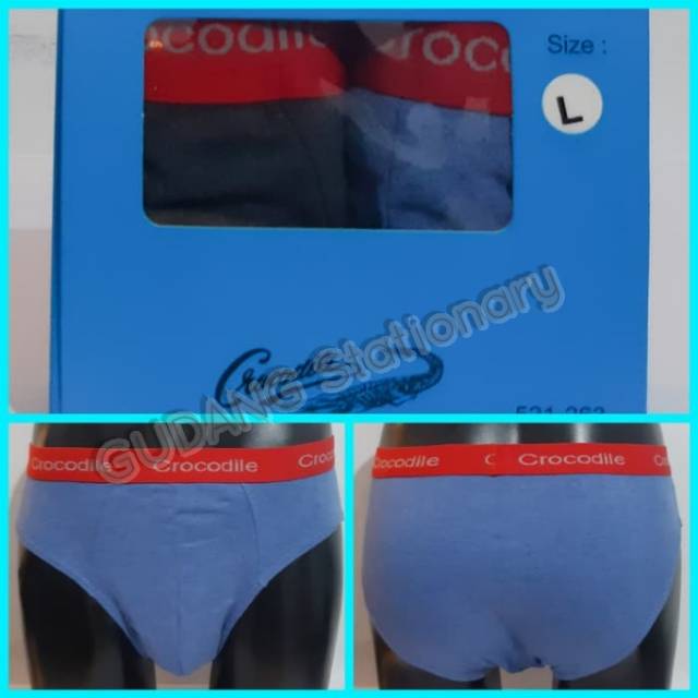 CROCODILE Briefs CD Pria 521-263 [ isi 2 pcs ]