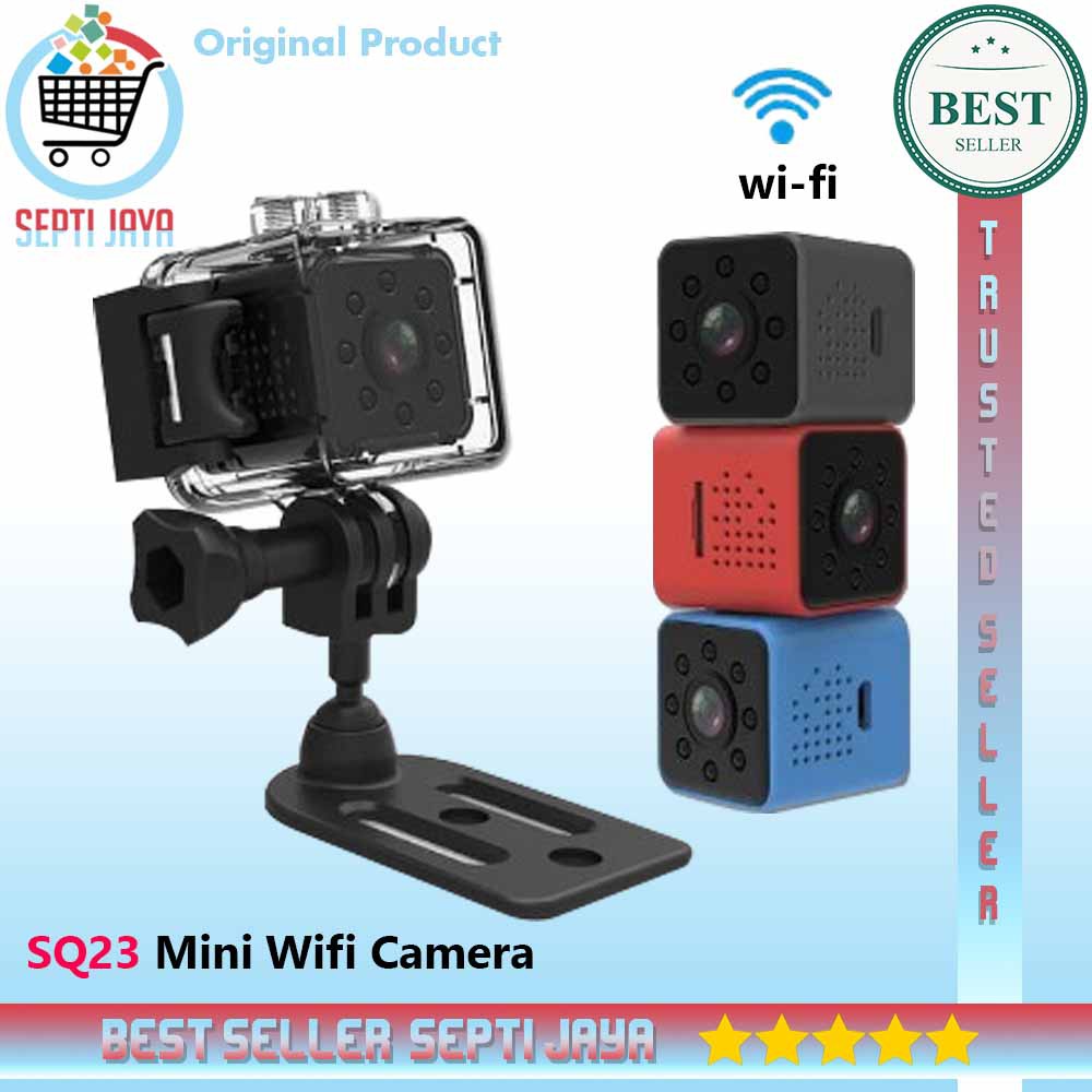 Camera Mini SQ23 WiFi Waterproof 30M Spy Kamera Full HD 1080P Super Night Vision Wide Angle Motion