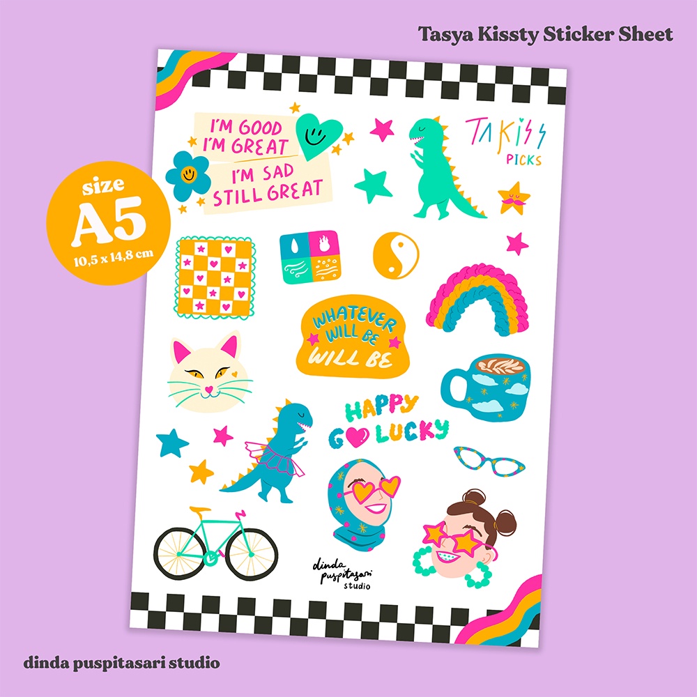 

Tasya Kissty's Picks Glossy Sticker A5