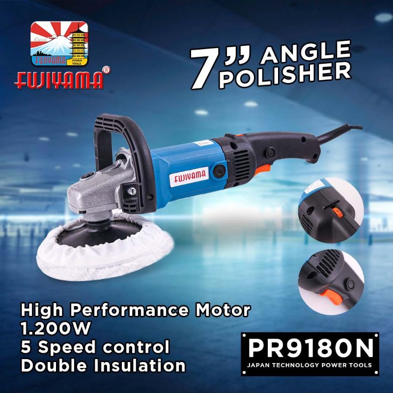 Mesin Poles MOBIL 7&quot; model BUAYA / Mesin Polisher 7&quot; ORI JAPAN TEKNOLOGI