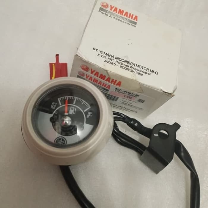 fuel meter assy amper spedometer bensin fino 125 hitam original