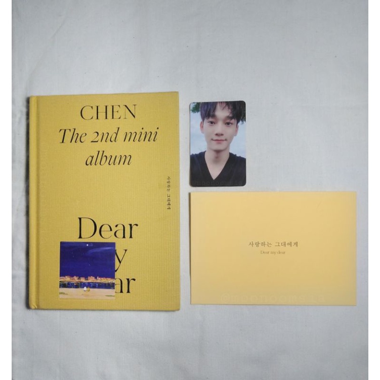 CHEN 2ND MINI ALBUM DEAR MY DEAR UNSEALED