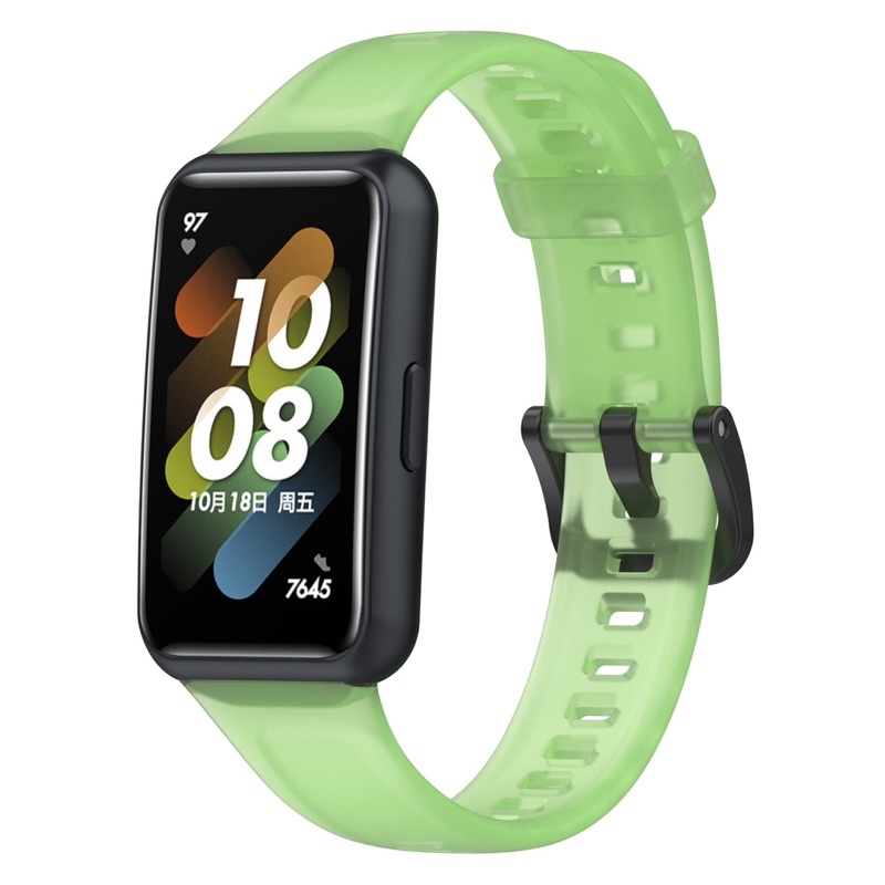 Strap Huawei Band 7 Transparan Bening Tali Jam Huawei Band 7 Bening Warna