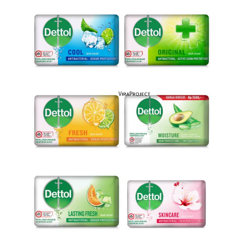 DETTOL SABUN BATANG 60 GR