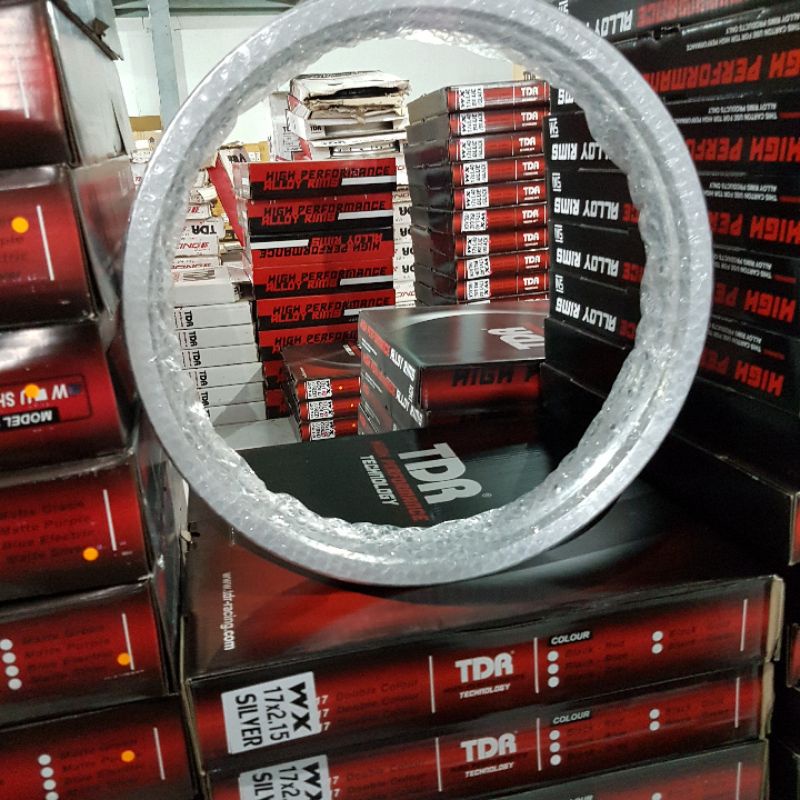 Velg TDR W Shape  185 17 , 215 17 , 250 17 SILVER Original TDR