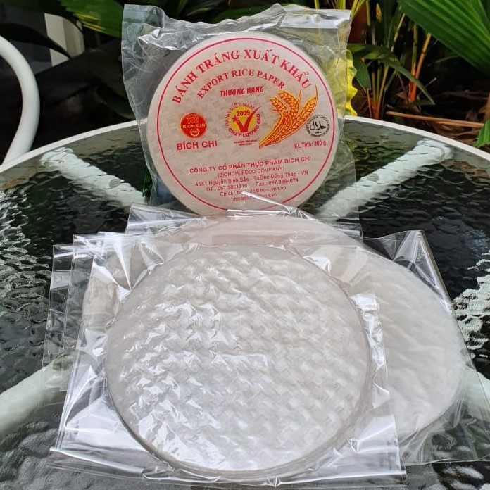 Banh Trang Bich Chi Rice Paper 18cm / 22cm HALAL