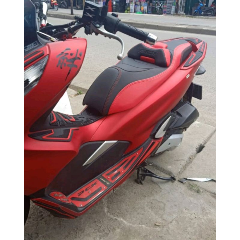 kulit jok custom PCX 150 dan PCX 160 / aksesoris motor