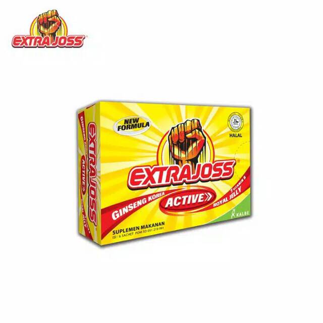 

Extra joss active isi 12 sachet