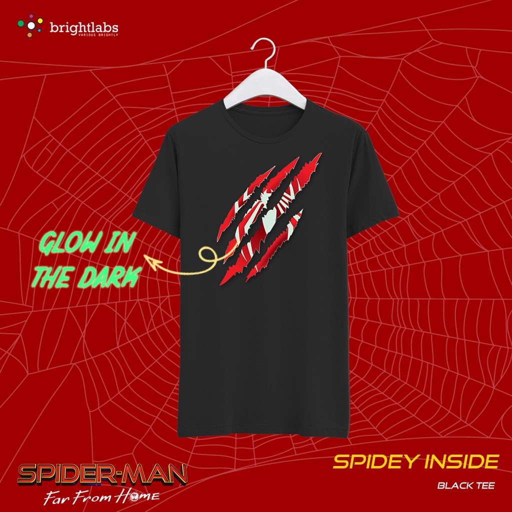 kaos spiderman spidey ripped