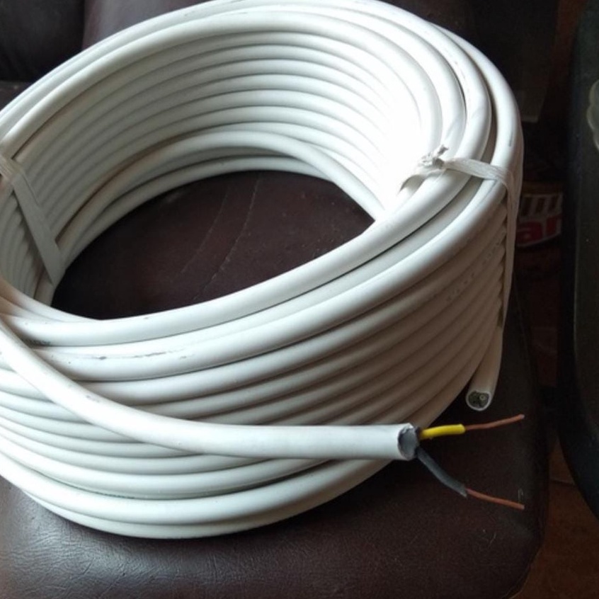 Kabel Listrik Kawat Tembaga Ekonomis Murah 2 x 1.5 (Per Meter)