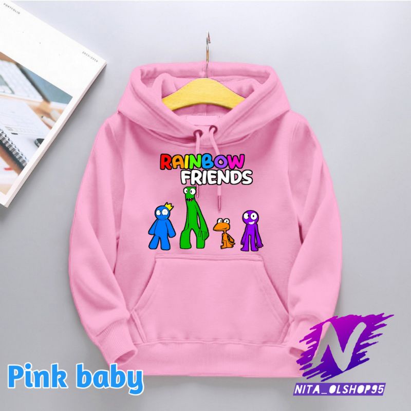 hoodie anak rainbow friends terlaris