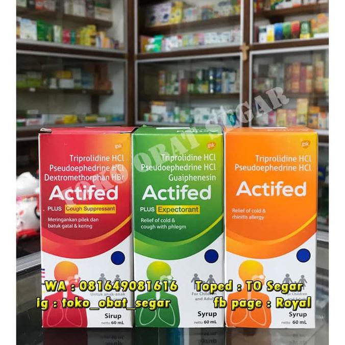 

DROPSHIP OKE Actifed Syrup - Kuning