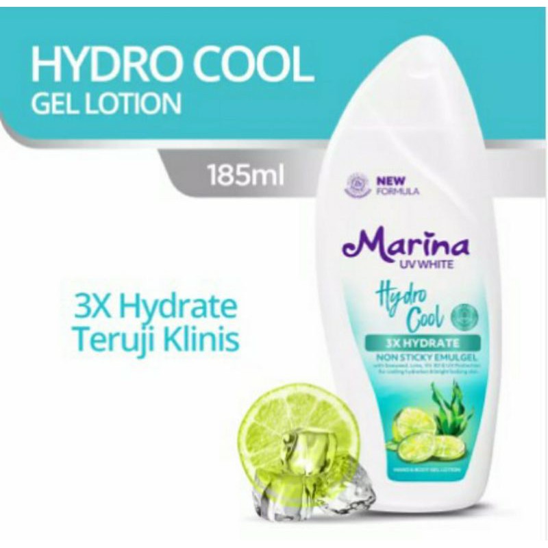 New marina hand&amp;body lotion uv white 200ml 460ml