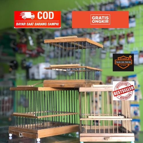 KANDANG KECIL / SANGKAR KECIL UNTUK BURUNG KECIL PLECI PRENJAK