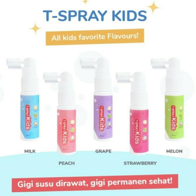 T Spray Kid Mouth Spray / T Spray Pelindung Gigi Anak - Tropical
