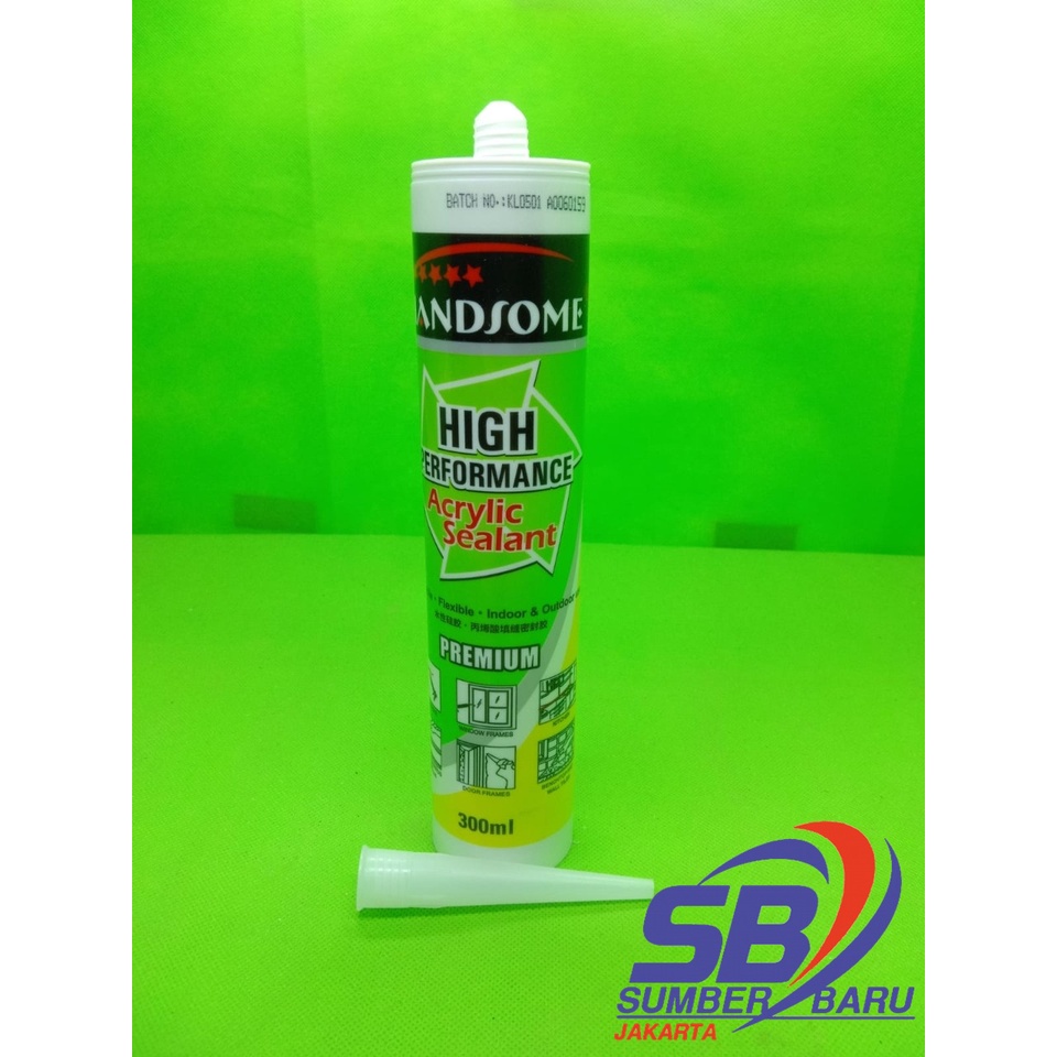 

ALSEAL Lem Super Seal Gap Filler 300ml (Acrylic Sealant) Tahan SBJ