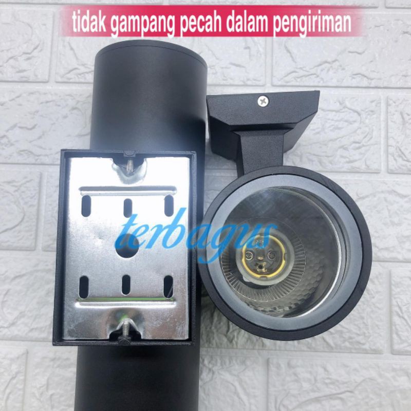 lampu dinding taman waterproof minimalis pilar lagar outdoor indoor