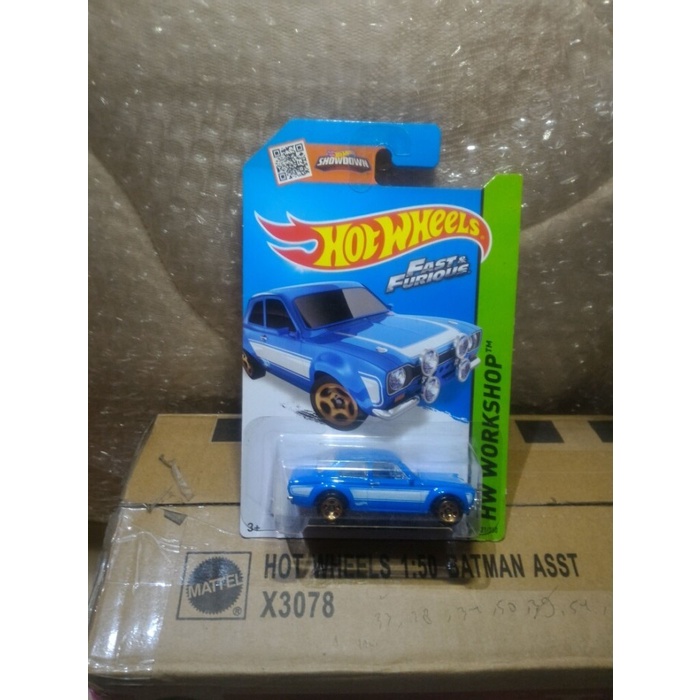 Hotwheels 70 Ford Escort RS1600 (Fast %Furious)