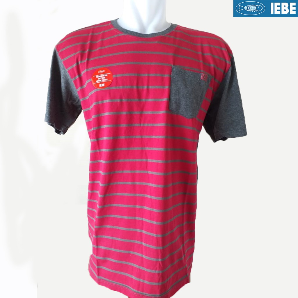 

IEBE Kaos Lengan Pendek Pria Casual B1BJ8041