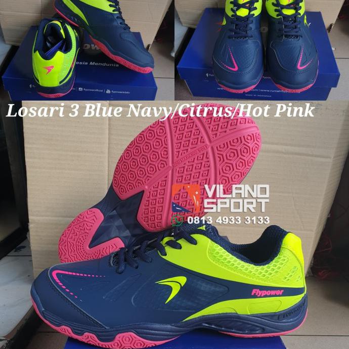 PROMO  Sepatu Badminton Flypower Losari 3