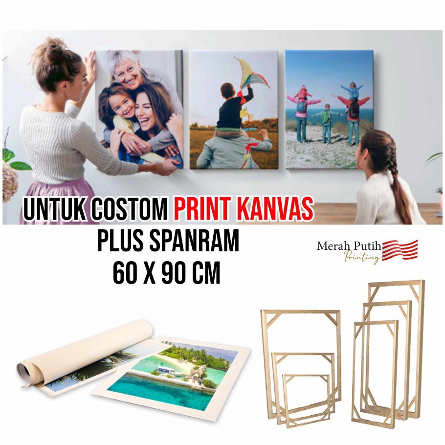 

Canvas Photo Print Ukuran 60 x 90