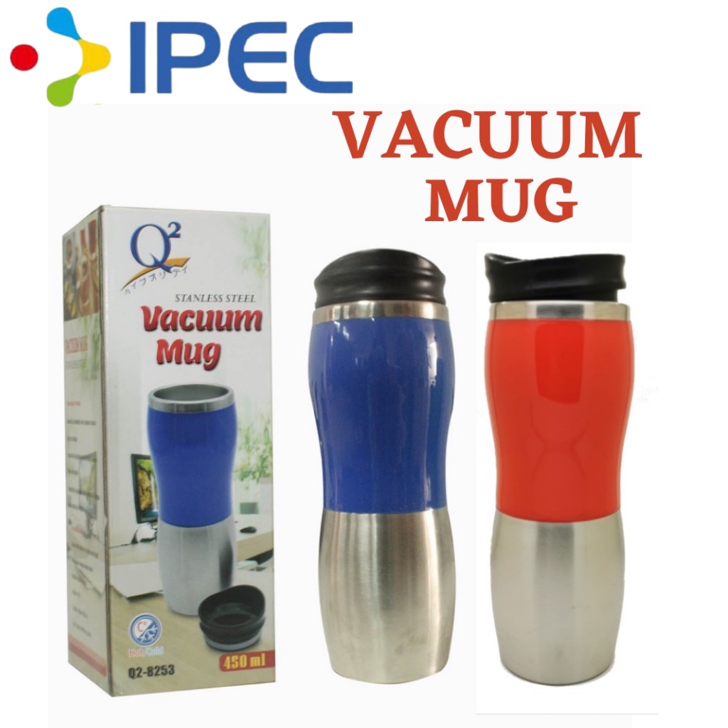 Termos Vacuum Mug Q2 8253 / Thermos botol minum tahan panas dan dingin