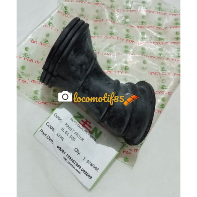 karet filter udara karbu gl 100 gl 125 gl k cg 110 cg 125 glk