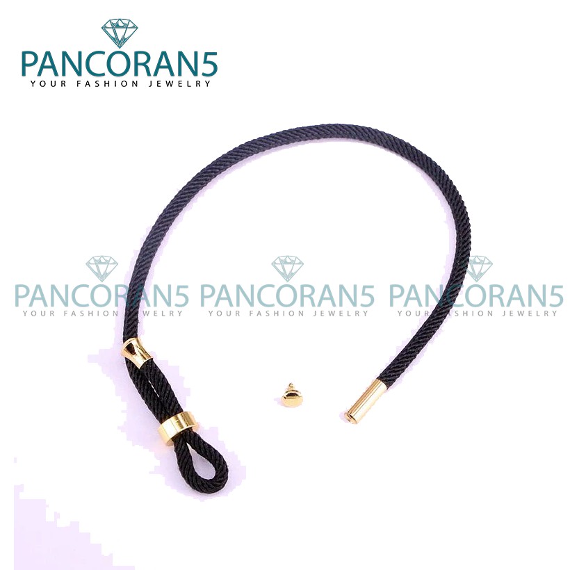 Gelang Tali Pandora Serut Polos