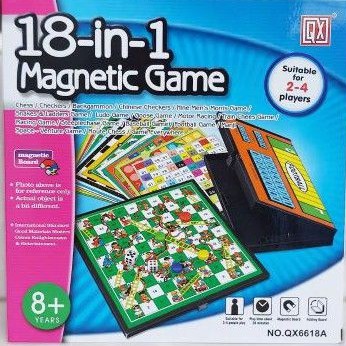 mainan anak magnetic game 18 in 1